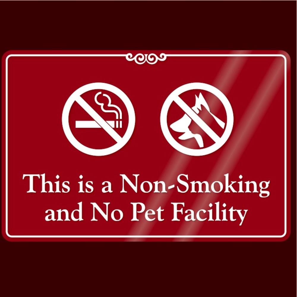Non smoking and pet free household.